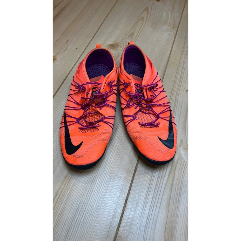 Nike Free 1.0 Cross Bionic Womens Training Shoes‎ Orange Purple 718841-801